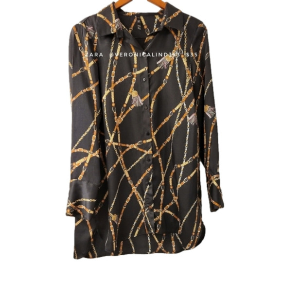 ZARA TRF collection long sleeve top - Picture 6 of 6